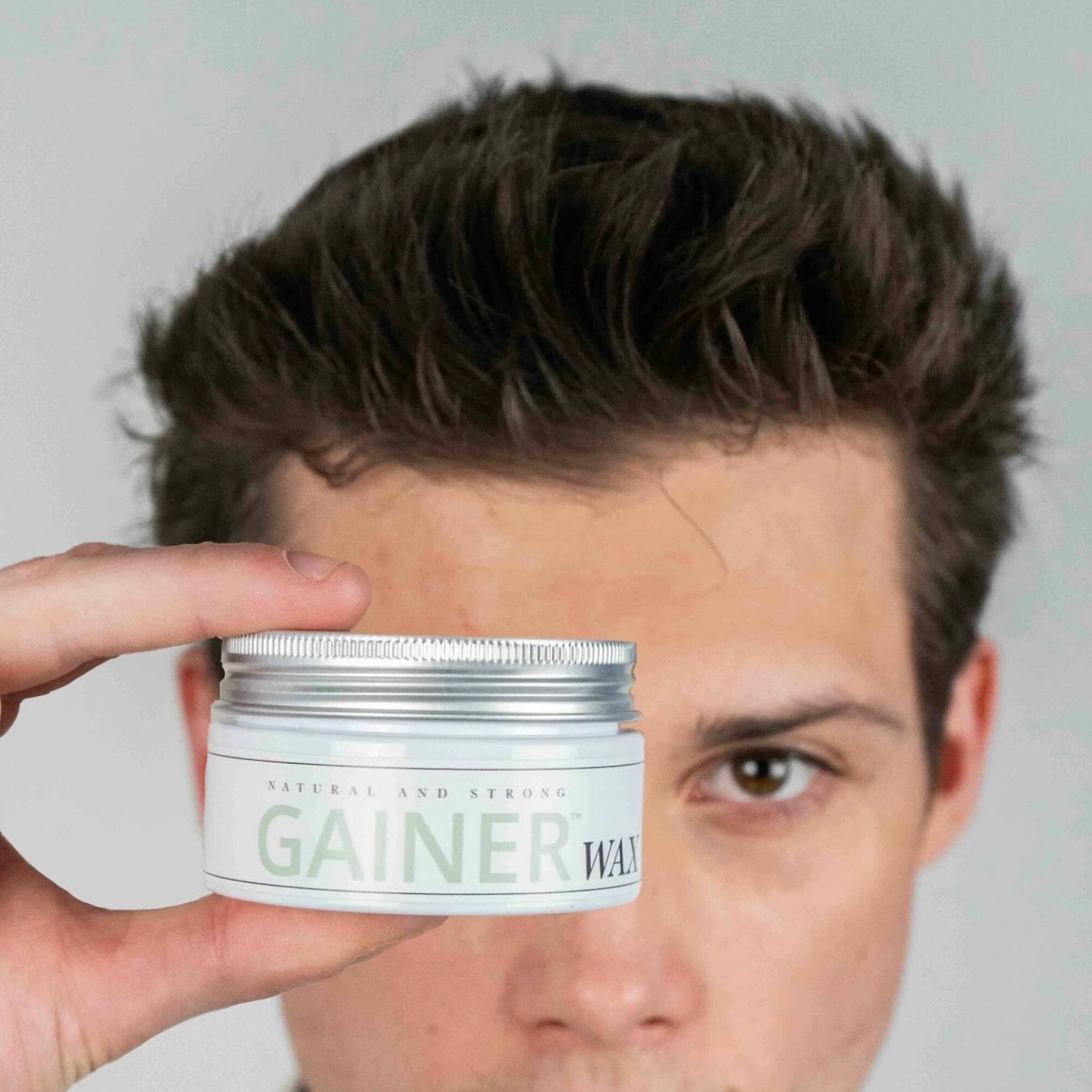 Gainer Wax hårvoks – naturlig stylingvoks til mænds hår